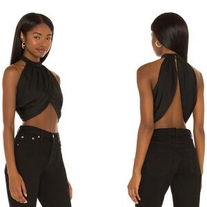 Revolve | superdown | Emani Wrap Crop Top | size small
